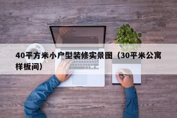 40平方米小户型装修实景图（30平米公寓样板间）