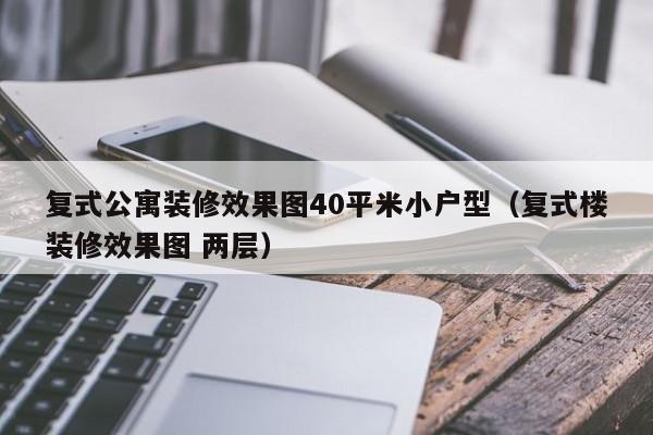 复式公寓装修效果图40平米小户型（复式楼装修效果图 两层）